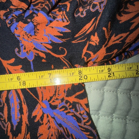 Free People Hello Lover Tunic Top In Noir Combo Size S Puff Sleeve Floral Dress - Picture 4 of 15